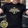 Appalachian State Mountaineers 2026 Sun Belt Conference Men's Basketball Champions T-Shirt featuring team logo and colors.