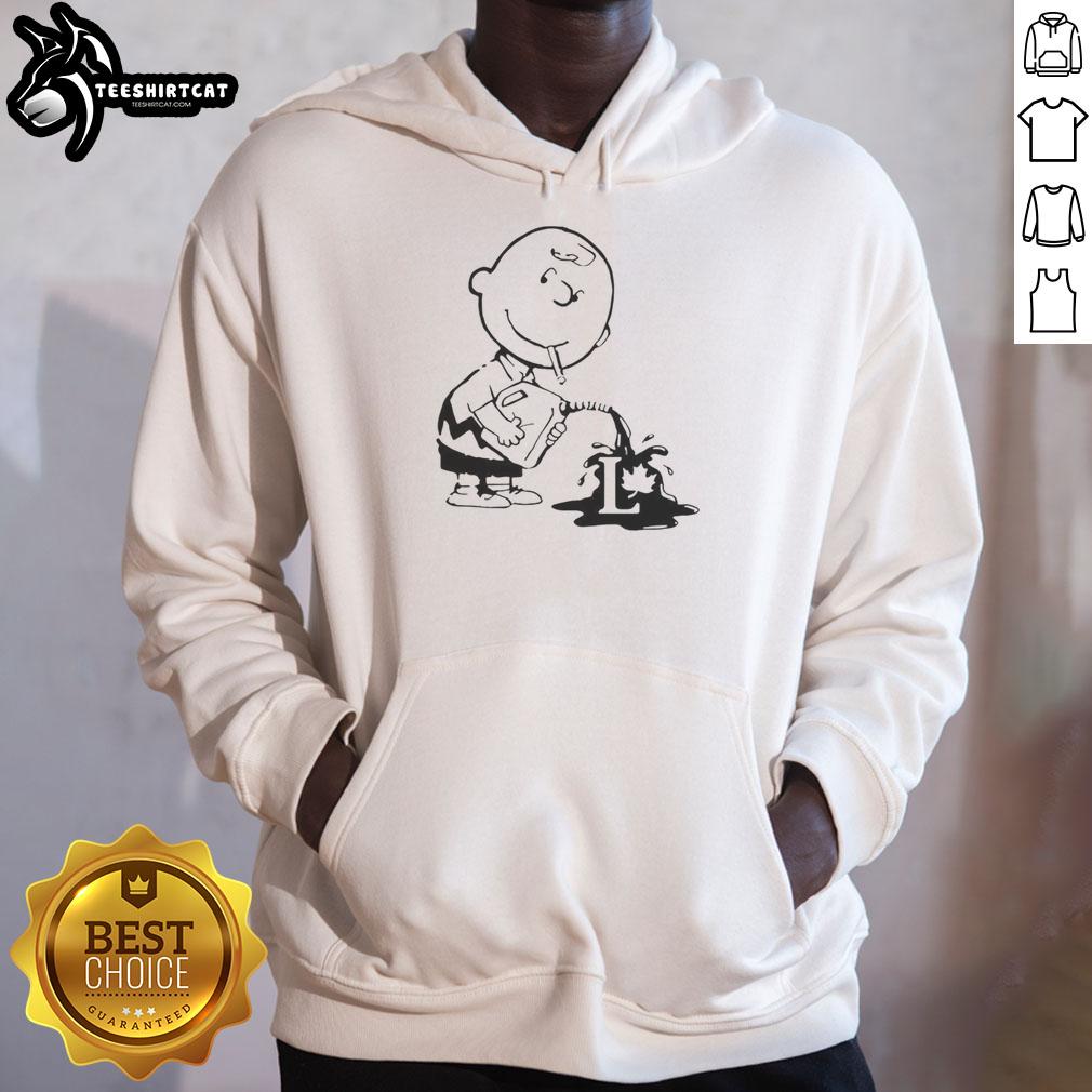 official-charlie-brown-political-caricature-hoodie Alt Text: Official Charlie Brown political caricature hoodie featuring a playful design with iconic cartoon character.