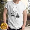 Official Charlie Brown Political Caricature T-Shirt featuring a playful illustration of Charlie Brown in a political stance.