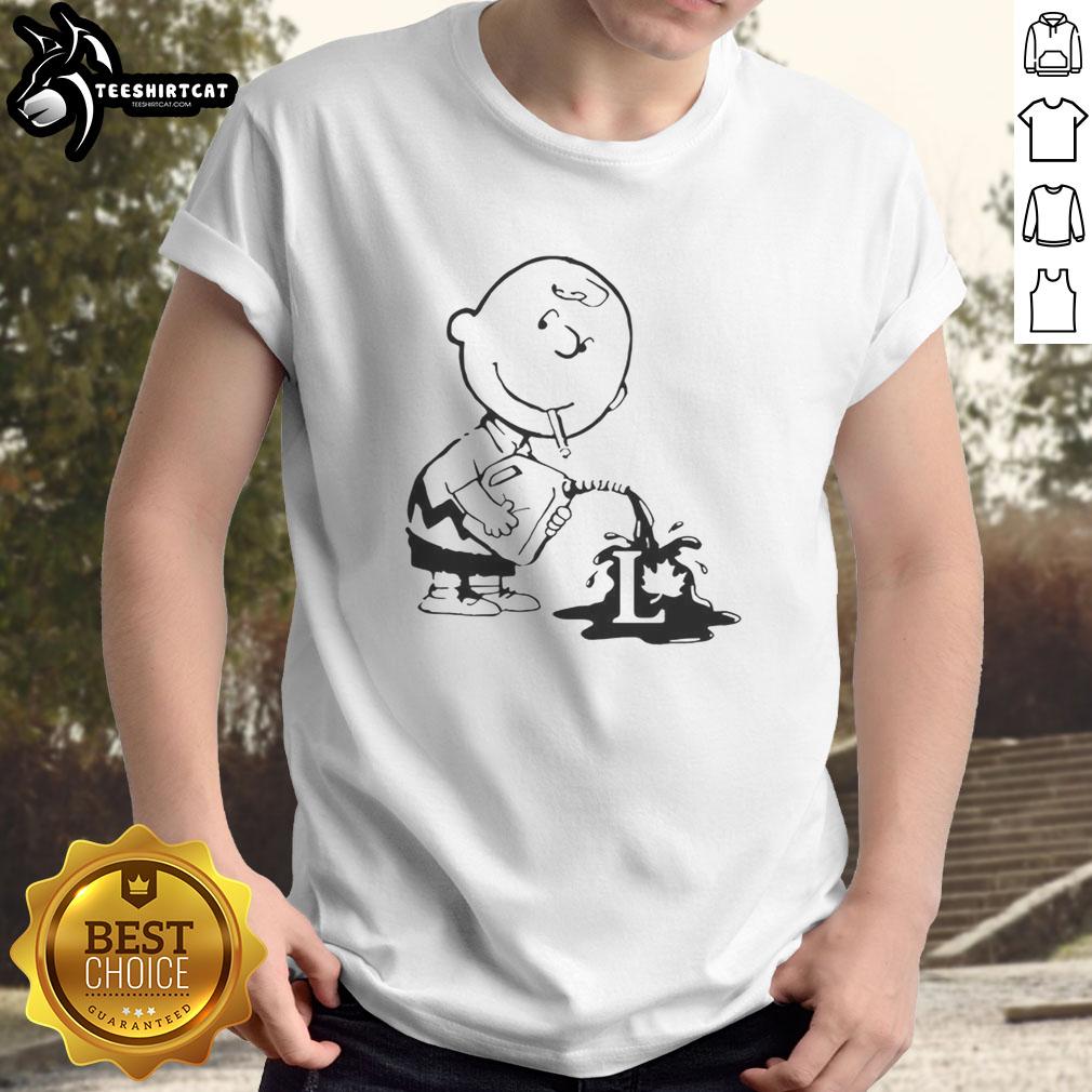 official-charlie-brown-political-caricature-t-shirt Official Charlie Brown Political Caricature T-Shirt featuring a playful illustration of Charlie Brown in a political stance.