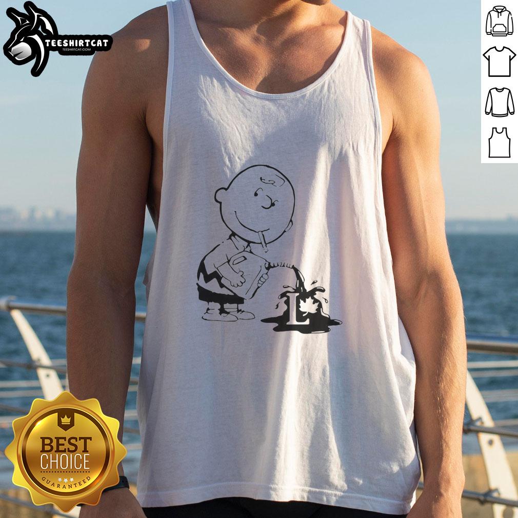 official-charlie-brown-political-caricature-tank-top Official Charlie Brown political caricature tank top featuring a playful design perfect for fans of Peanuts and satire.