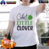 Official Cutest Little Clover T-Shirt featuring a playful clover design, perfect for kids and casual wear.