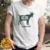 Official Goat Tom Izzo Michigan State Spartans Basketball T-Shirt featuring team colors and logo for fans and players.
