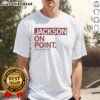 Official Jackson On Point Arianna Jackson Iowa State Cyclones T-Shirt featuring vibrant team colors and logo design.