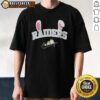 Alt Text: Official Las Vegas Raiders X Snoopy Happy Easter T-Shirt featuring colorful graphics of Snoopy and Raiders logo.