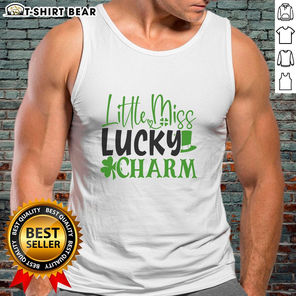 Official Little Miss Lucky Charm Tank Top Official Little Miss Lucky Charm Tank Top featuring a vibrant design, perfect for casual wear or lucky charm enthusiasts.