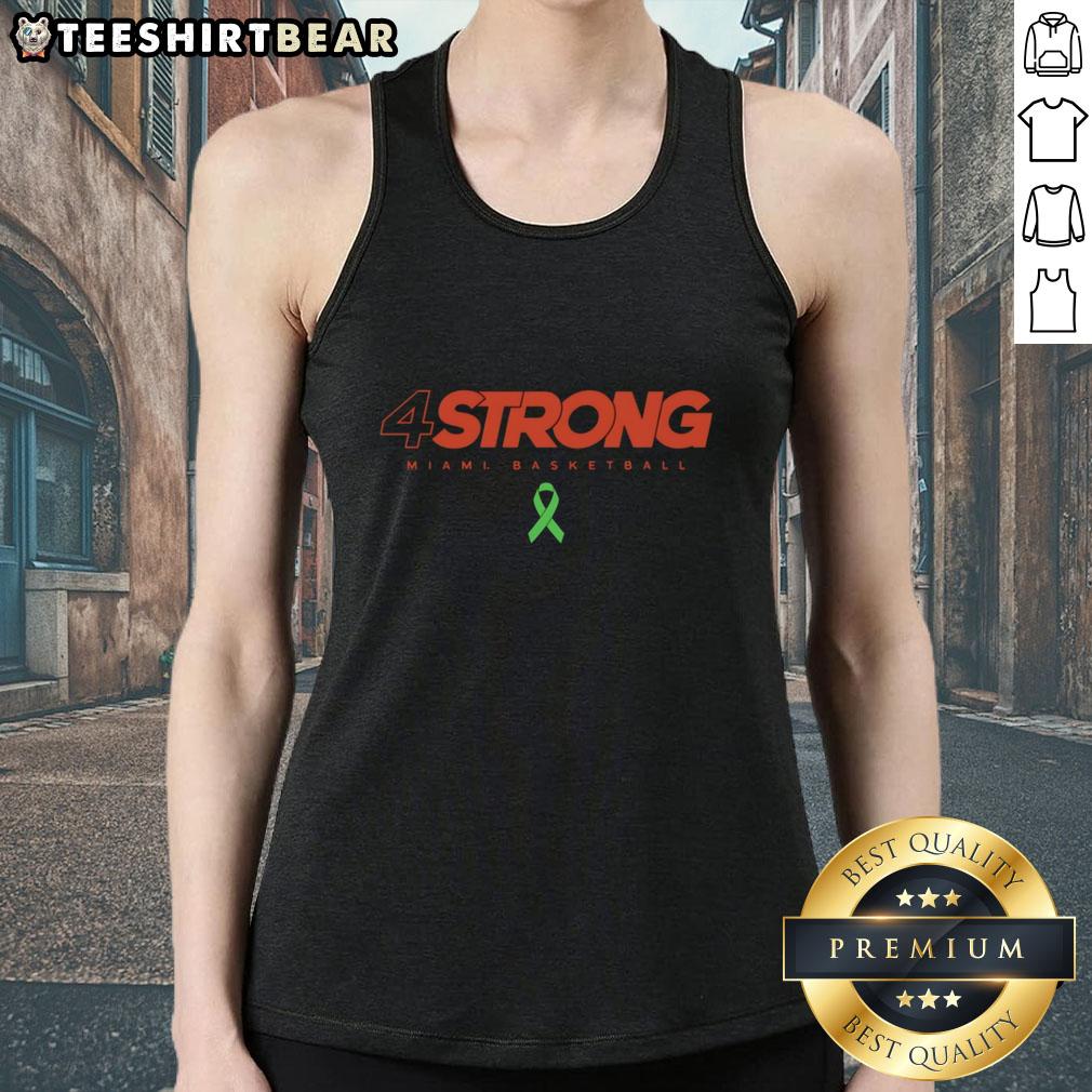 official-miami-hurricanes-basketball-4-strong-tank-top Alt Text: Official Miami Hurricanes Basketball 4 Strong Tank Top featuring vibrant team colors and logo for fans and athletes.