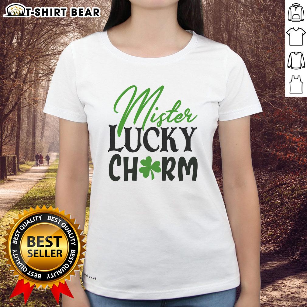 Official Mister Lucky Charm Ladies Tee Official Mister Lucky Charm Ladies Tee featuring a stylish design, perfect for casual wear and expressing good vibes.