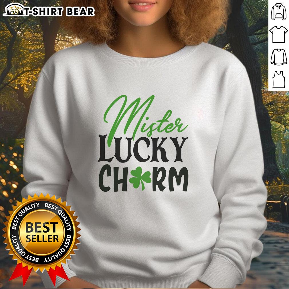Official Mister Lucky Charm Sweatshirt Official Mister Lucky Charm Sweatshirt featuring vibrant design and cozy fit, perfect for casual wear and good luck vibes.