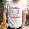 Official Peanuts Snoopy 'I'm Not Old I'm Vintage' T-Shirt featuring a playful design celebrating nostalgia and timeless charm.