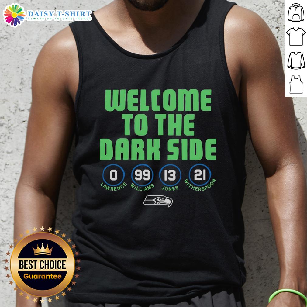 Official Seattle Seahawks Welcome To The Dark Side Tank Top