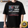 Alt Text: Official Some Grandmas Play Bingo, Real Grandmas Watch Washington Capitals T-Shirt design featuring hockey graphics.