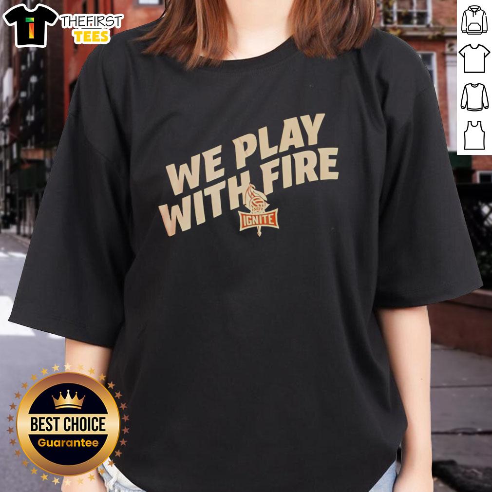 official-we-play-with-fire-indy-ignite-logo-ladies-tee Official We Play With Fire Indy Ignite logo on a stylish ladies tee, perfect for fans and casual wear.