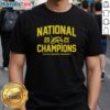 Official Western Michigan Broncos 2025 National Champions T-Shirt featuring team colors and logo, perfect for fans.