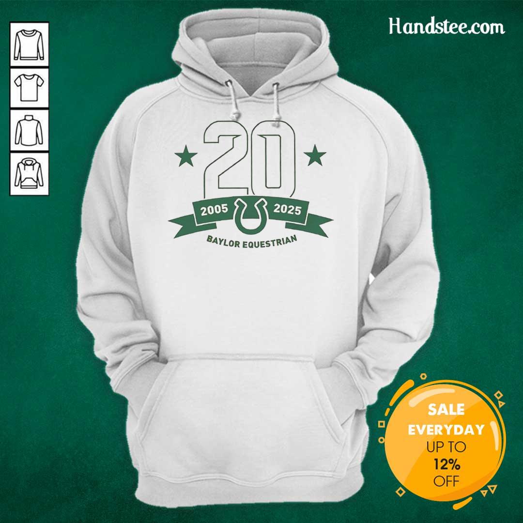 original-baylor-equestrian-20-years-2005-2025-hoodie Original Baylor Equestrian 20 Years 2005-2025 Hoodie showcasing vibrant design celebrating Baylor's equestrian program.