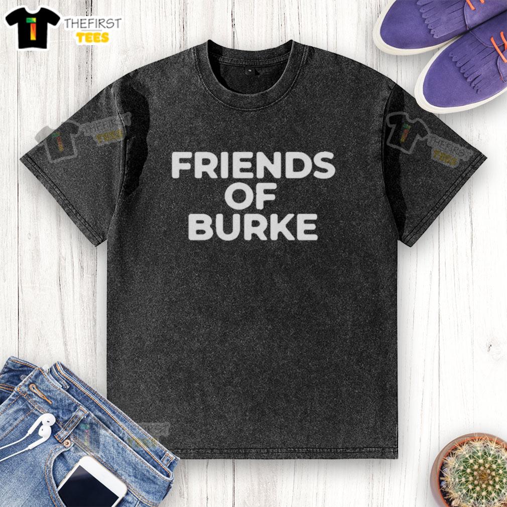 original-friends-of-burke-washed-t-shirt Original Friends of Burke washed t-shirt in soft fabric, featuring a trendy design perfect for casual wear.