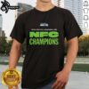 Alt Text: Original Your Seattle Seahawks NFC Champions Logo T-Shirt featuring bold team colors and iconic logo design.