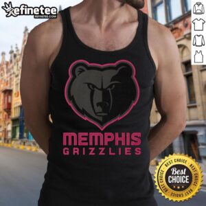 Premium Memphis Grizzlies highlight reel tank top featuring team colors and logo, perfect for basketball fans.