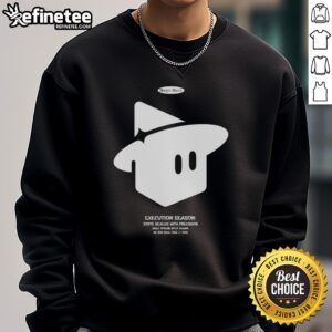 Official Magic Block Execution Season sweatshirt featuring precise state scales design for fans and collectors.