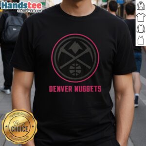 Premium Denver Nuggets Highlight Reel T-Shirt featuring vibrant graphics and a stylish design for fans and collectors.