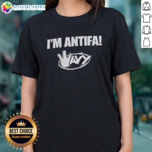 Pretty I'm Antifa Kyle Ladies Tee featuring a bold design, perfect for expressing your style and activism.