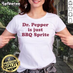 Premium Soda BBQ Soda Ladies Tee featuring a fun graphic design for summer barbecues and casual outings.