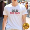 Alt Text: Premium 96.5 FM The Fan Kansas City Sports T-Shirt featuring vibrant graphics and a comfortable fit for fans.