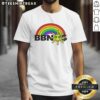 Premium Bbnos Rainbow Graphic T-Shirt featuring vibrant colors and stylish design for casual wear.