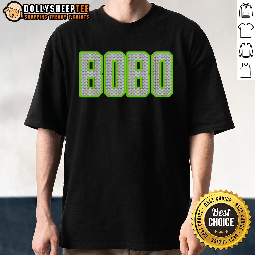 Premium Bobo Custom Neon Green Pattern Text Seattle Seahawks T Shirt Alt Text: Premium Bobo custom neon green pattern Seattle Seahawks t-shirt showcasing vibrant design and team spirit.