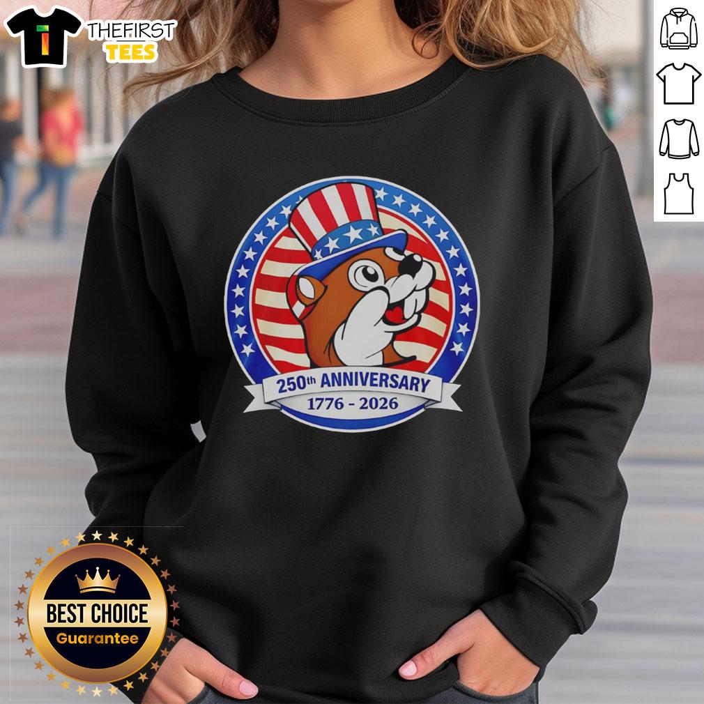 premium-buc-ees-beaver-250th-anniversary-1776-2026-uncle-sam-patriot-american-flag-sweatshirt Alt Text: Premium Buc-Ee's Beaver 250th Anniversary sweatshirt featuring Uncle Sam, Patriot theme, and American flag design.