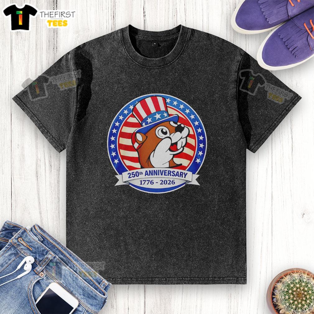 premium-buc-ees-beaver-250th-anniversary-1776-2026-uncle-sam-patriot-american-flag-washed-t-shirt Premium Buc-Ees Beaver 250th Anniversary Uncle Sam Patriot T-Shirt featuring American flag design, 1776-2026.