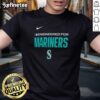 Premium engineered Seattle Mariners MLB logo T-shirt showcasing team spirit and style for fans and collectors.