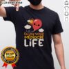 Premium Enjoy Your Mediocre Life T-Shirt featuring a humorous graphic design, perfect for casual wear and self-expression.