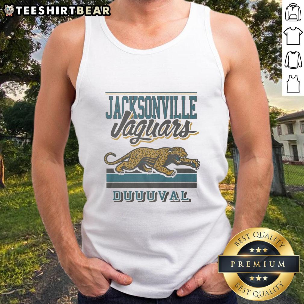 premium-jacksonville-jaguars-spirit-script-tank-top Premium Jacksonville Jaguars Spirit Script T-Shirt - Image 4