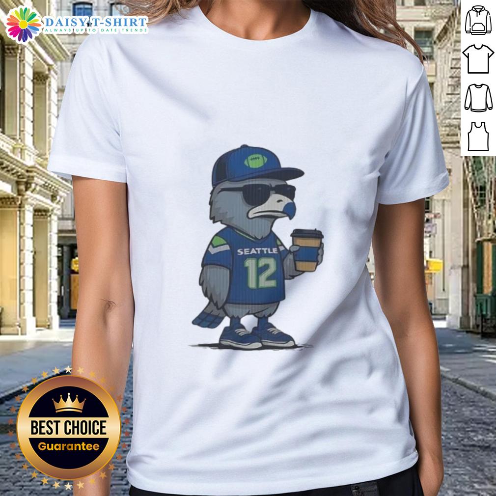 Premium Seattle Seahawks Nfl Super Bowl Lx 2026 Mascot Number 12 Meme Ladies-Tee Premium Seattle Seahawks NFL Super Bowl LX 2026 mascot number 12 meme ladies tee, perfect for fans and game day style.