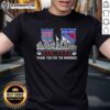 Alt Text: Pretty 2026 New York Rangers all names city skyline t-shirt showcasing team pride and iconic NYC landmarks.