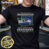 Pretty I May Live In Washington But I'Ll Always Have The Seattle Seahawks In My DNA T-Shirt design featuring team colors.