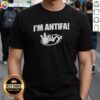 Pretty I'M Antifa Kyle T-Shirt featuring bold graphic design, perfect for expressing anti-fascist sentiments.