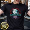 Retro Miami Dolphins 1984 AFC Champions Super Bowl XIX helmet graphic on a stylish T-shirt, perfect for fans.