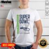 Alt Text: Pretty NFL Super Bowl LX Trophy Seattle Seahawks Champions T-Shirt featuring vibrant design and team colors.