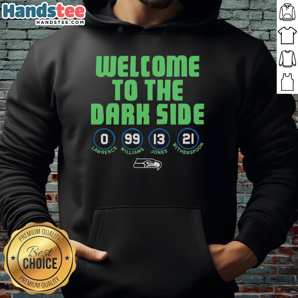 pretty-seattle-seahawks-welcome-to-the-dark-side-hoodie Alt Text: Pretty Seattle Seahawks Welcome to the Dark Side Hoodie featuring bold graphics and team colors for fans.