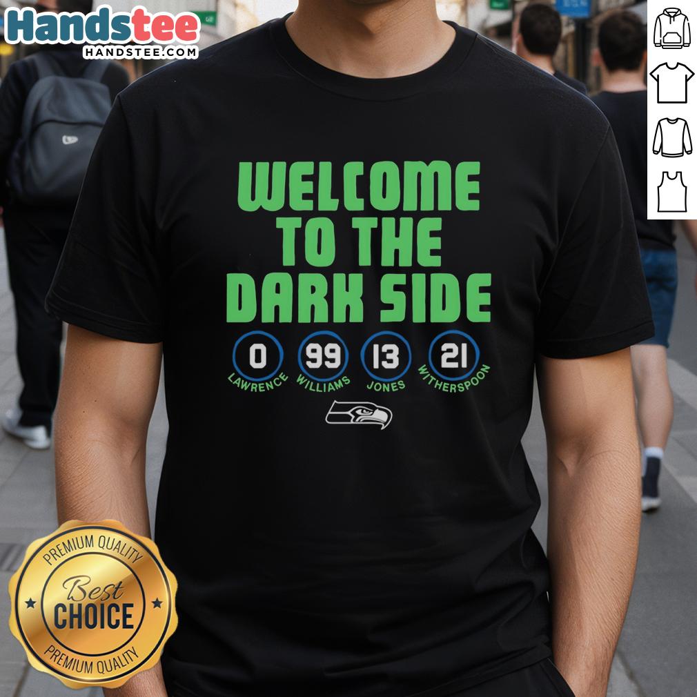 pretty-seattle-seahawks-welcome-to-the-dark-side-t-shirt-1 Pretty Seattle Seahawks Welcome To The Dark Side T-Shirt featuring bold graphics for fans of the NFL team.