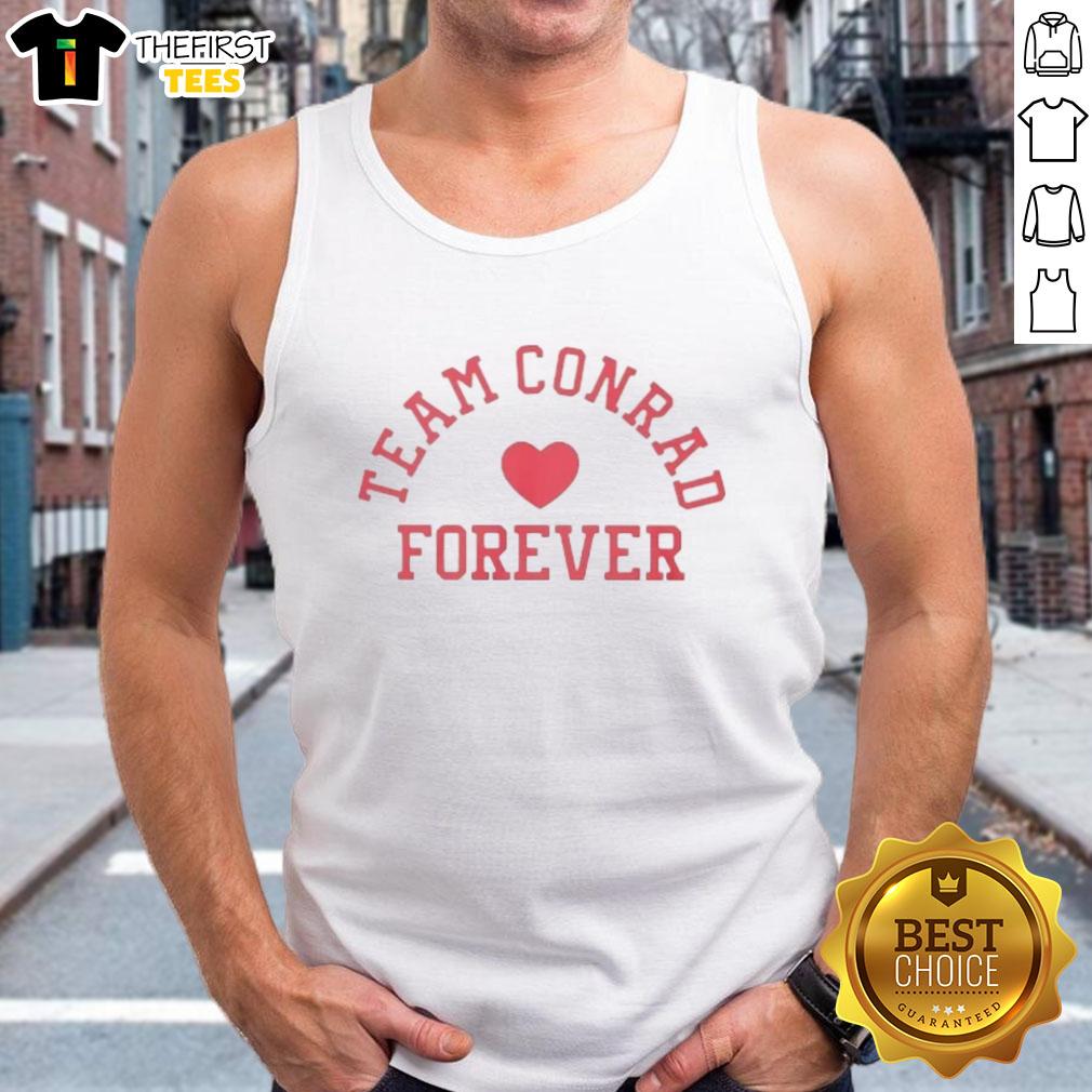 pretty-team-conrad-forever-tank-top Pretty Team Conrad Forever Tank Top in stylish design, perfect for fans of the Team Conrad aesthetic and summer wear.