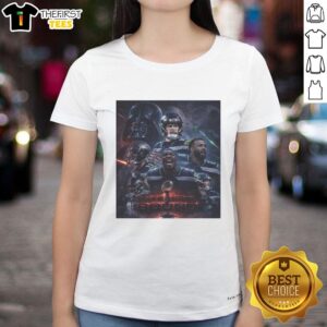 Alt Text: Top Seattle Seahawks x Darkside Defense Super Bowl LX 2026 Champions graphic on a ladies tee shirt.