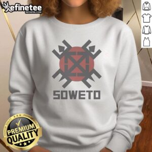 Original Dap School Daze Soweto Sweatshirt featuring vibrant colors and graphic design, perfect for stylish casual wear.