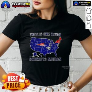 Original New England Patriots Nation ladies tee showcasing team pride with stylish design and vibrant colors.