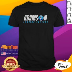Alt Text: Premium Adamson University Soaring Falcons T-Shirt featuring vibrant colors and the school's logo, perfect for fans.
