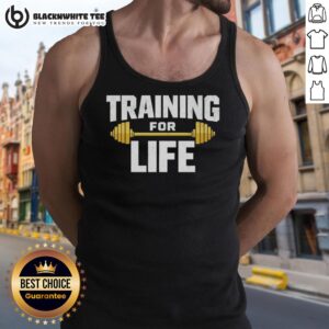 Original Training For Life Gym Tank Top in vibrant colors, perfect for workouts and fitness enthusiasts.