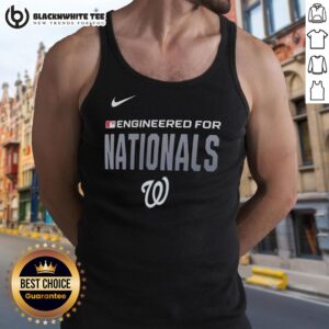 Top Engineered for Washington Nationals MLB Tank Top featuring team logo and stylish design for fans.
