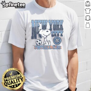 Good Peanuts Snoopy X New York City FC T-Shirt